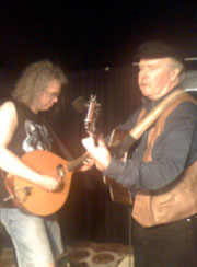 Tom with Robin Bullock